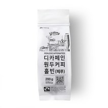 자연드림 디카페인원두커피홀빈(페루)*200g