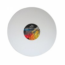 문구랑만들기랑 캔버스천액자 캔버스액자 그리기액자 천액자 캔버스 면천 40cm 원형