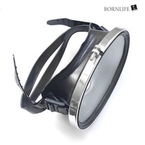 본라이프 남녀 강화유리 해녀수경 사이즈 조절가능 다이빙 마스크 잠수안경 스쿠버 스노쿨링 물놀이 물안경 다슬기잡이 수경