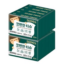 크리넥스 코편한 티슈 60매 휴대용 X 10개