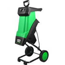 잔가지 파쇄기 잔디 농작물 관리기 톱밥 제조기 정원, 2400W 슈레더 + 30미터 라인