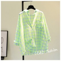 여성 블라우스 셔츠 루즈한 체크 무늬 이일화 여자 남방 면 한소희 퍼프 고방 면접용 흰 긴팔 린넨 수애 목프릴 스퀘어넥