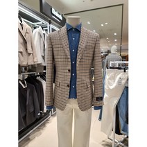 [AK PLAZA] [킨록]20 S/S 이태리 수입원단 체크자켓 AKL IZJ01