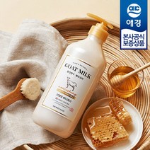 애경 샤워메이트 산양유 바디워시 800ml x1개, 마누카허니