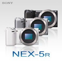 소니 정품 NEX-5R 바디 (렌즈 미포함) 미러리스 카메라 [다양한 렌즈 구매가능] k, 실버, 단품바디 [렌즈 미포함]