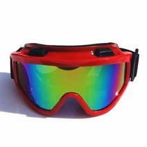 스키고글 업데이트 스키 안경 U400 방풍 방진 스노우 캔 내 근시 렌즈 Spone Skiing Goggles, 09 Red colorful