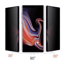 갤럭시노트10 노트10 N971 프라이버시 풀커버 사생활 정보 보호 눈부심방지 TPU 우레탄 액정 보호필름, 1매(1장)