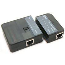 Coms 랜 테스터기 RJ45 8P8C 측정기 인터넷선 케이블