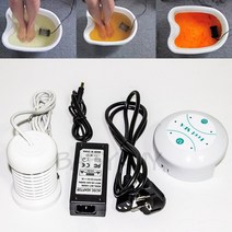 새로운 발 디톡스 머신 이온 클렌저 이온 디톡스 발 목욕 아쿠아 셀 스파 머신 발 목욕 마사지 디톡스 목욕 어레이 아쿠아 스파, EU 플러그