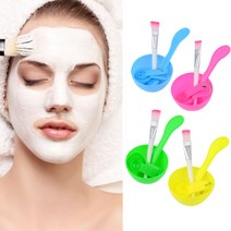 미용 천연 녹차 꿀 팩 만들기 도구 세트, 분홍색, 색상