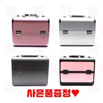 2단 메이크업 가방 출장 세미나 반영구재료, 블랙핑크, 1개