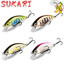 SOKARI-50mm5g쏘가리전용 싱킹미노우/송어 꺽지전용, SOKARI H, 1개