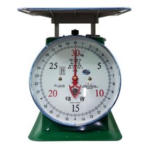 태광 지시 저울 최대 30kg (중량확인필수) 국내생산 바늘 시장 식당 업소 상업용, 단일, 태광 지시 30kg