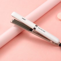 VGR 자동 전원 차단 긴머리용 고데기 넓은판, 흰색, V-522