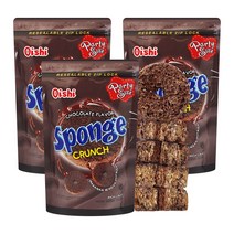 오이시 스펀지 크런치 초코 120gx3개, 120g, 3개