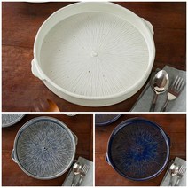 이천도자기 돌비 원형 퓨전 접시 30cm 도자기 그릇 888EA, 혜영쿠팡81 그레이, 혜영쿠팡81 본상품선택