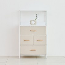 까사마루 테사 3단 4문 서랍형 선반