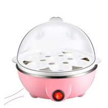 가정용 미니 달걀 계란 찜기 밥솥 기선 다기능 빠른 전기 밥솥 요리 도구 주방 용품 아침 식사 홈 핫 2022 new, 분홍색, 에게