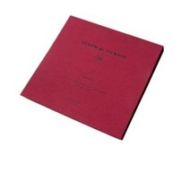 아이코닉 티켓인 북 v.4, 버건디, 5개