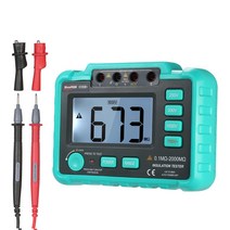 절연저항측정기 WPEAK VC60B LCD 디지털 절연 저항 테스터 Megohm 미터 Megohmmeter DC250V/500V/1000V AC750V