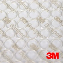 납작범폰 투명 8파이 130EA 1장_고무발 충격 소음방지, 단품