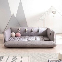 쁘띠베이비 토이 알로스케어 멜란차콜 범퍼침대 XL(스마트프레임+탑커버), 그레이/다이아그레이