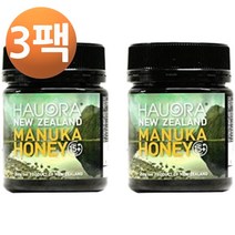 HAUORA 벌꿀 마누카 허니 UMF15+ MGO550+ 250g ×2, 3팩