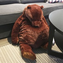 이케아 소형 대형 큰 곰인형 애착인형 장난감, 곰인형 + 60cm
