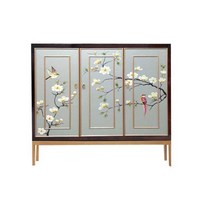 거실장 자개장롱 자개장 서랍장 원목 인테리어 전통, 3도어 자개장