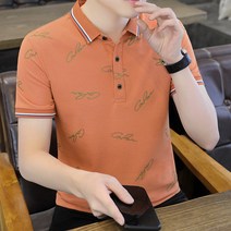 Lvliang Qingli 남성용 반팔 여름 순면 티셔츠