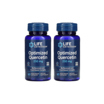 1+1 라이프익스텐션 옵티마이즈드 퀘르세틴 250mg 60정 x 2병 카무카무 바이오플라보노이드