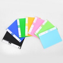 신화오피스 A4 40매 O링 클리어화일, 녹색