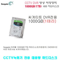 SDI 4채널 녹화기(웹게이트 WDC4304F-E)외 추가상품, DVR용 1000GB(1TB) 하드디스크