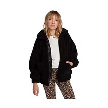 Volcom 볼콤 여성 바다 셰르팬츠 오버사이즈 셰르파 자켓