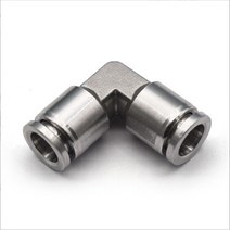 올 스텐 엘보우 원터치 피팅 SUS 304 튜브 호스 커넥터 스테인리스 스텐레스 서스 휘팅 커넥터 콘넥터, 304PV16-16