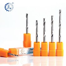 아크릴 칼 재단기중국 Endmill 공급 업체 N 나선형 Uput 밀링 커터 아크릴 절삭 공구 단일 플루트 엔드 밀, 59 10x10x32