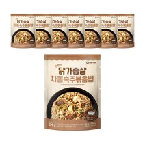 미트리 닭가슴살 볶음밥 스탠딩 차돌숙주 250g, 8팩