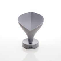 코어홈코리아 물빠짐 채소 야채 바구니 깔때기 상추 소쿠리, 물빠짐 야채접시 그레이