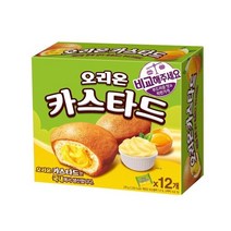오리온 무뚝뚝 감자칩 60g 12개, 오리온 카스타드 276g 3개