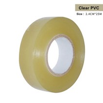 게이트볼 기구 채 스틱 공 세트 어르신 쥬스 hockeytape ice hockey transparent 스포츠 테이프 high stick non slip ball club, 2.5cmx25m, 투명 PVC
