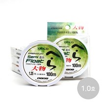 도도 헤라 도사 100m 원줄 4.0호 세미플로트 나일론, 단품