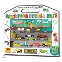 Brainfood Doodle Mats: Vehicles, Baker & Taylor Pub