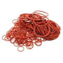 고무오링 패킹 실리콘 오링 고무링 VMQ-O 링 씰 개스킷 두께 CS 1mm OD 5 ~ 46mm 실리콘 고무 절연 방수, 15 OD 19mm_01 빨간_01 1mm