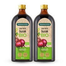 프리미엄로사 유기농 레드비트 원액 100% 500ml, 2병