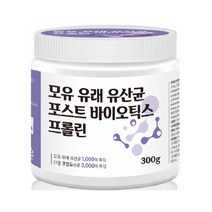 참좋은데이 포스트바이오스틱 프롤린 모유유래유산균 포스트바이오틱스 루테리 4세대유산균 혼합분말 300g