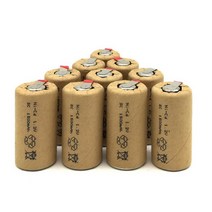 워키토키 1.2V Ni-CD SC1500mAh Sub C 워키 토키 전동 공구 무선 전기 드릴 용 고전력 10C 충전식 배터리, CHINA, 4 pcs