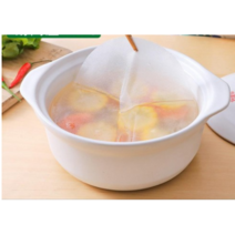 Ogfaour국물기름 제거 필터종이 내열 기름흡수 라면 기름제거 60매 콘소매 스톡 육수, 60 pcs개