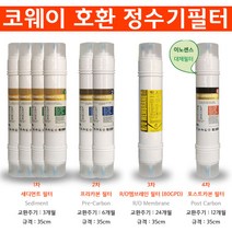 웅진 코웨이 CHP-700R 14형 RO80구성 고급 정수기필터 8개 1년치세트