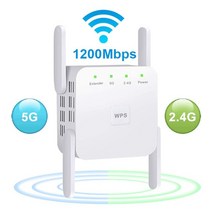LTE 유심 라우터 와이파이 5G 리피터 AC1200 부스터 듀얼 밴드 어댑터 5 ghz 신호 1200Mbps 익스텐더 장거리, [02] 미국 플매트 카펫 러그, [02] 1200Mbps White