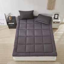 슬립포헤 봄신상 잠이 솔솔 오는 매트리스 사계절 각토퍼, 차콜